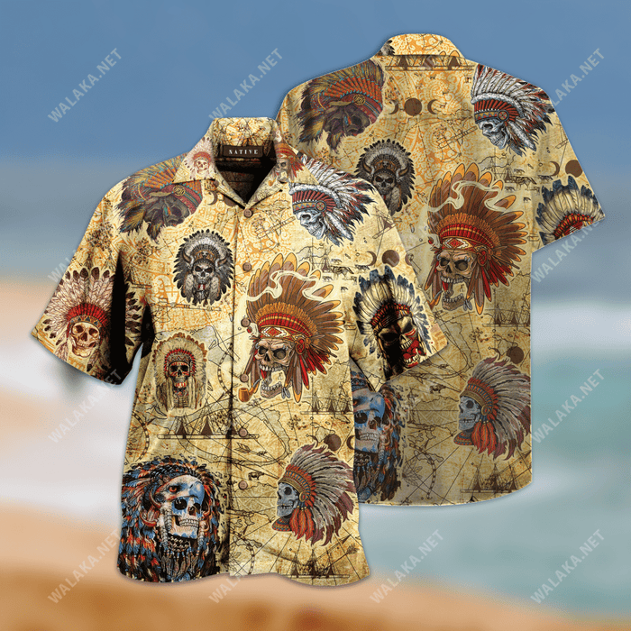 Definitely Native American Unisex Hawaiian Shirt