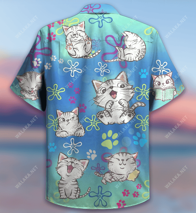 All I Need is Love... and a Cat (or Two or Five) Hawaiian Shirt
