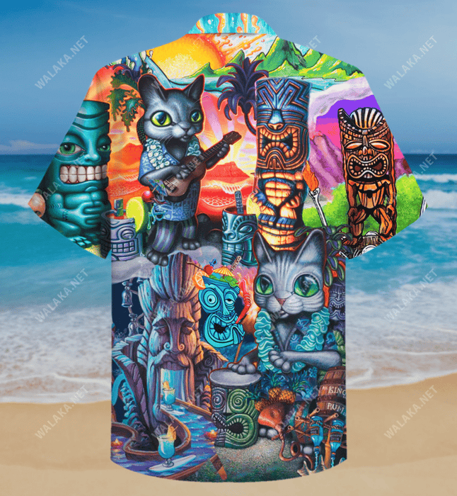 It's Tiki Time Unisex Hawaiian Shirt
