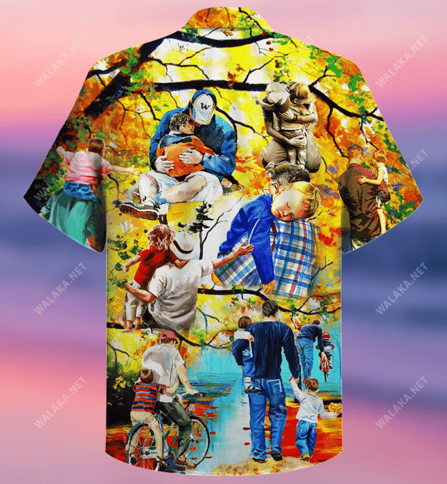 Any Man Can Be A Father But It Takes Someone Special To Be A Dad Unisex Hawaiian Shirt