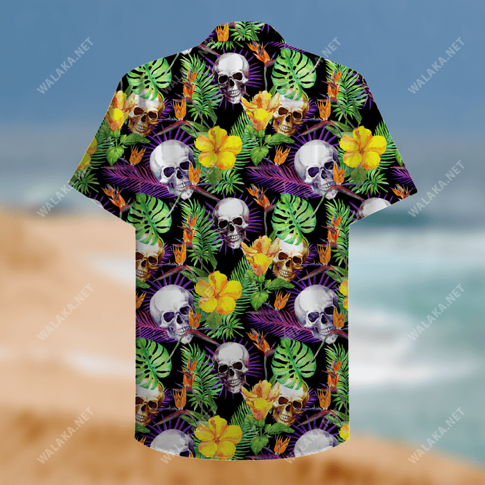 Amazing Skull Unisex Hawaii Shirt