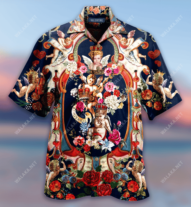 Lovely King's Angels Hawaiian Shirt