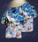 Snowman in Christmas Night Hawaiian Shirt