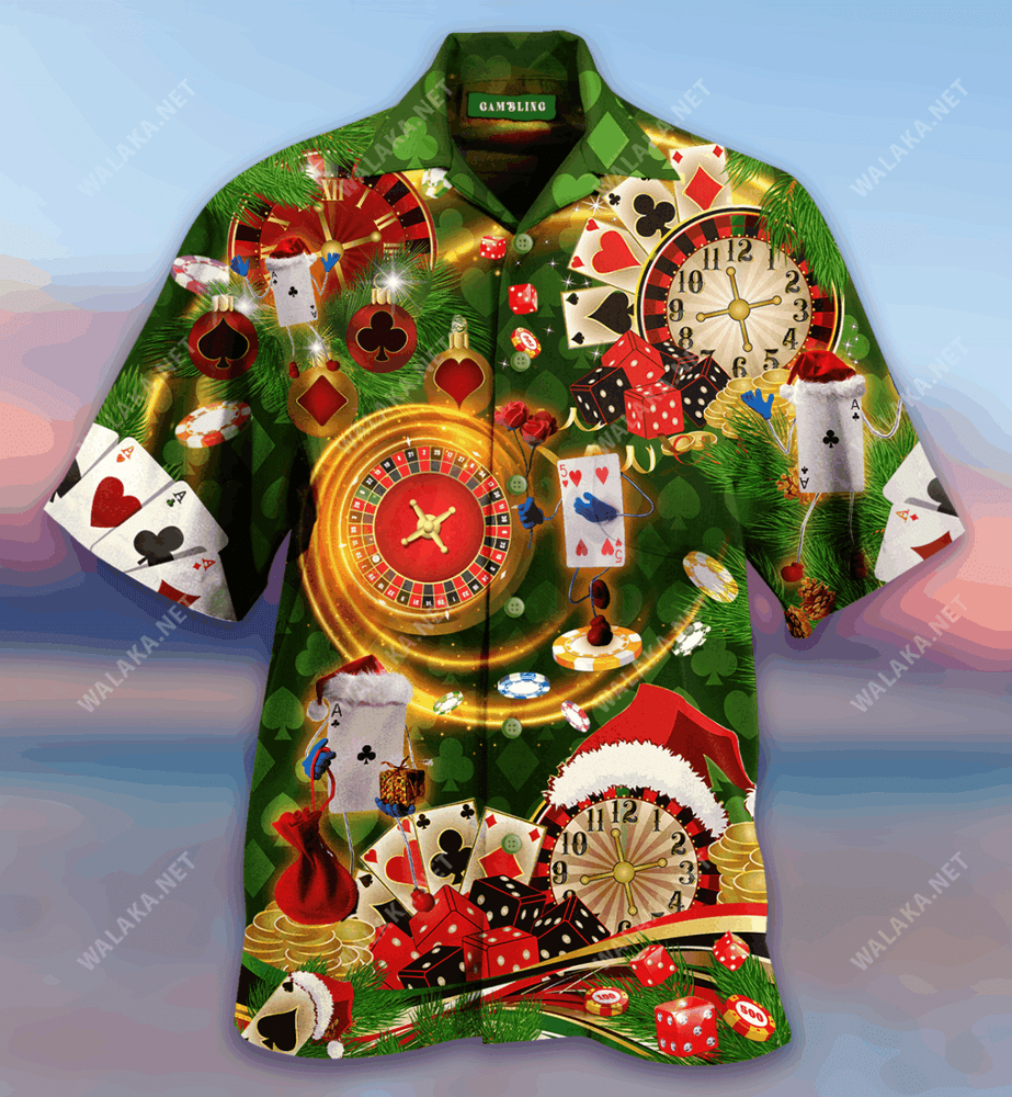 Christmas Time Gambling Hawaiian Shirt