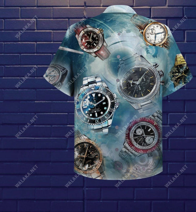 Time Flies But You Can Keep The Memmories Unisex Hawaiian Shirt