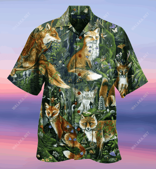 Always Stay Foxy Hawaiian Shirt