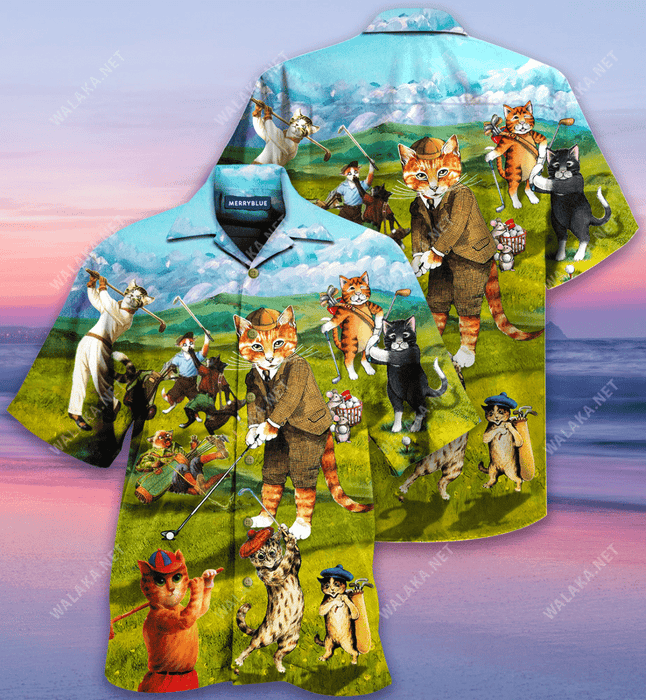 That What I Do I Play Golf And I Know Thing Unisex Hawaiian Shirt