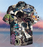 Time To Ride Skull Skateboarding Unisex Hawaiian Shirt