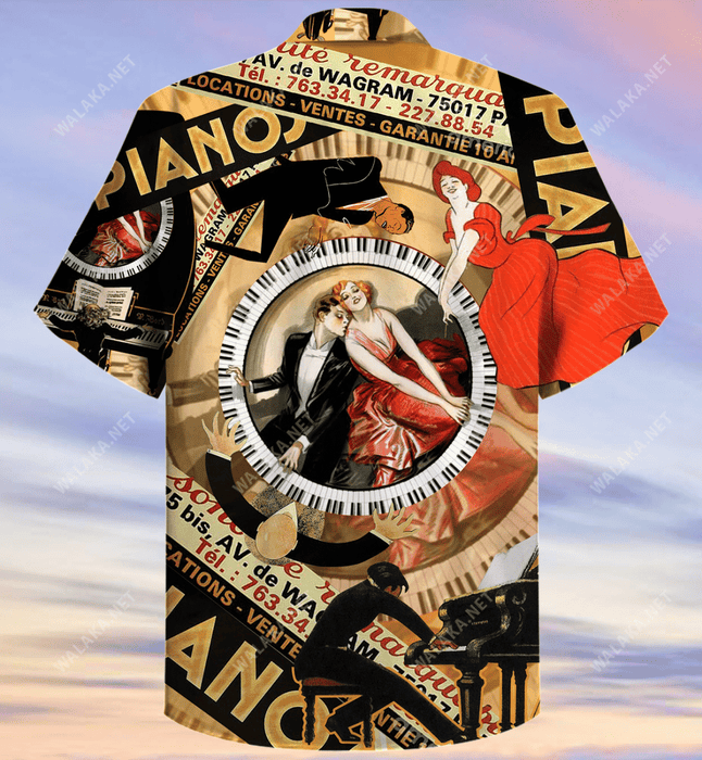 I Want To Be A Concert Pianist Piano Unisex Hawaiian Shirt