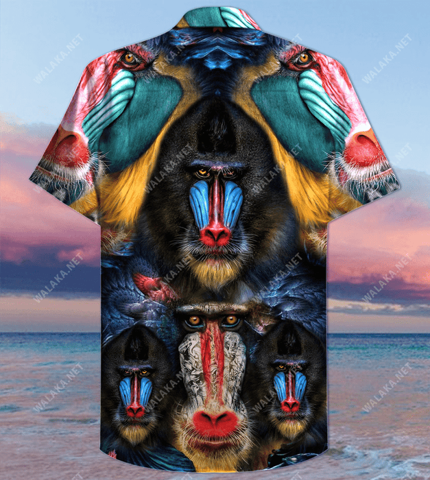 Amazing Mandrill Unisex Hawaiian Shirt