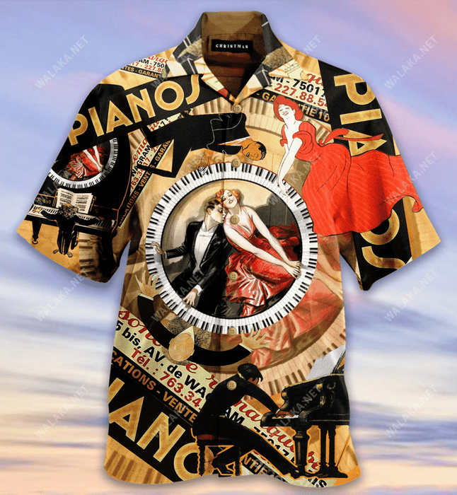 I Want To Be A Concert Pianist Piano Unisex Hawaiian Shirt