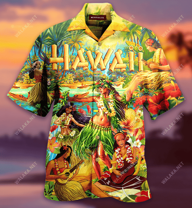 The Aloha Spirit of Hawaii Unisex Hawaiian Shirt