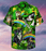 Saint Patrick's Day Cats Shamrocks Hawaiian Shirt