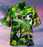 Saint Patrick's Day Cats Shamrocks Hawaiian Shirt