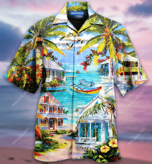 Chill By The Beaches Summer Vacation Unisex Hawaiian Shirt
