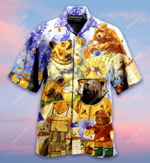 Love IS As Sweet As Honey Bears Unisex Hawaiian Shirt