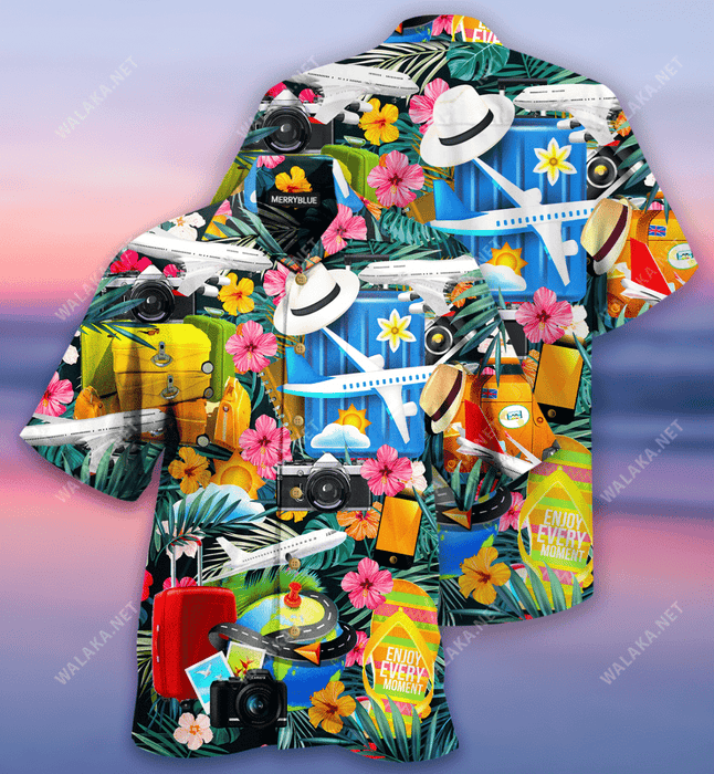 Take Your Flights Go Anywhere Airplane Unisex Hawaiian Shirt