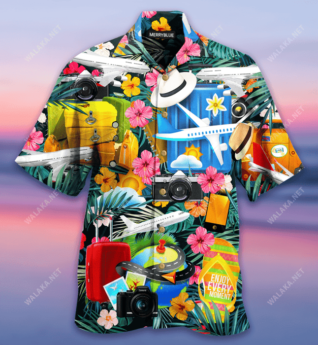 Take Your Flights Go Anywhere Airplane Unisex Hawaiian Shirt
