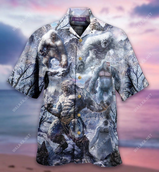 Yeti I Believe Unisex Hawaiian Shirt