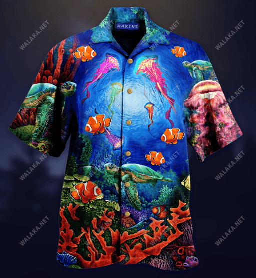 Wonderful Under Water World  Hawaiian Shirt