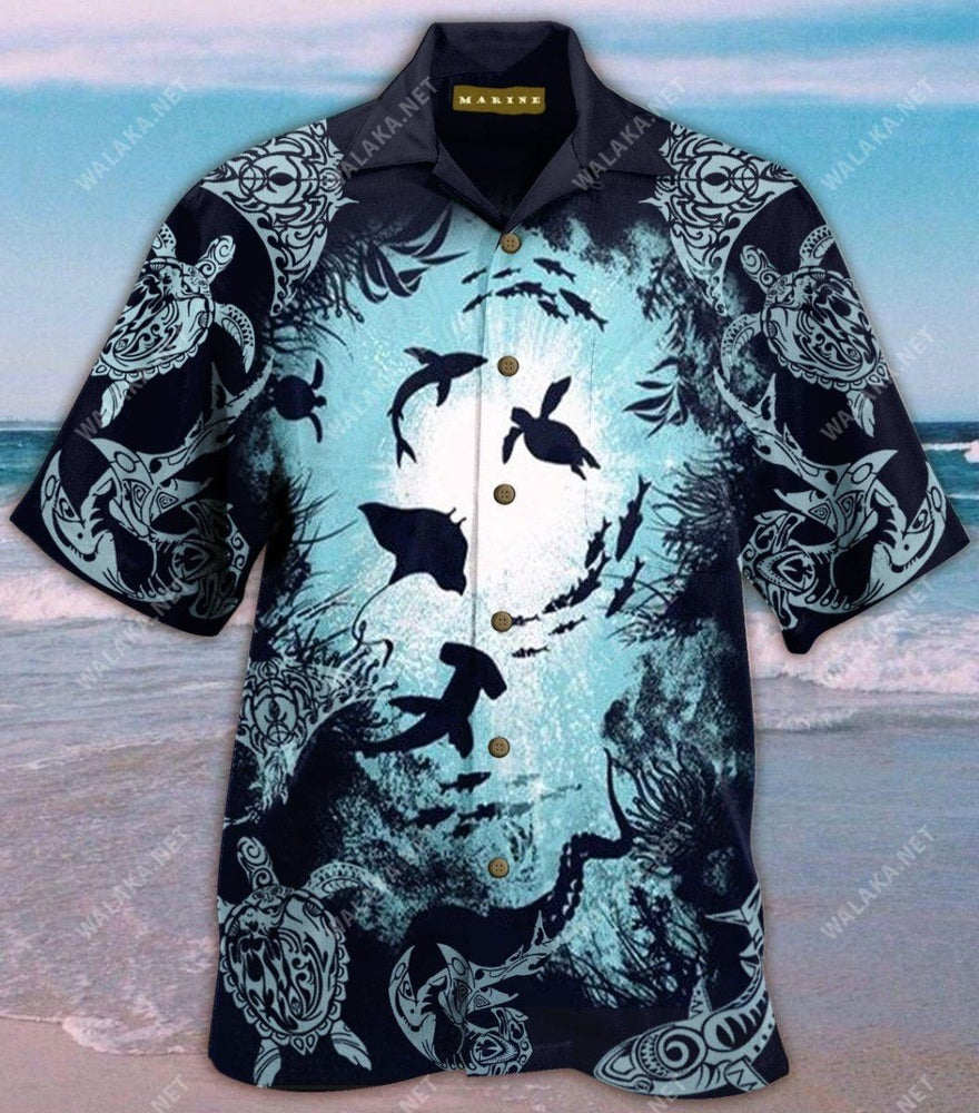 Aquarium Life Unisex Hawaiian Shirt
