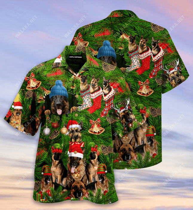 All I Want For Christmas Is A German Shepherd (Or Two or Five) Hawaiian Shirt
