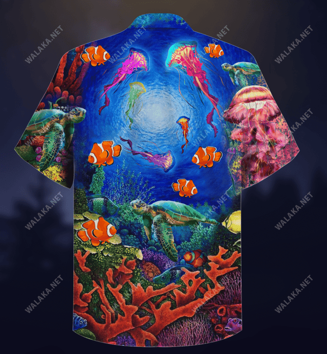 Wonderful Under Water World  Hawaiian Shirt