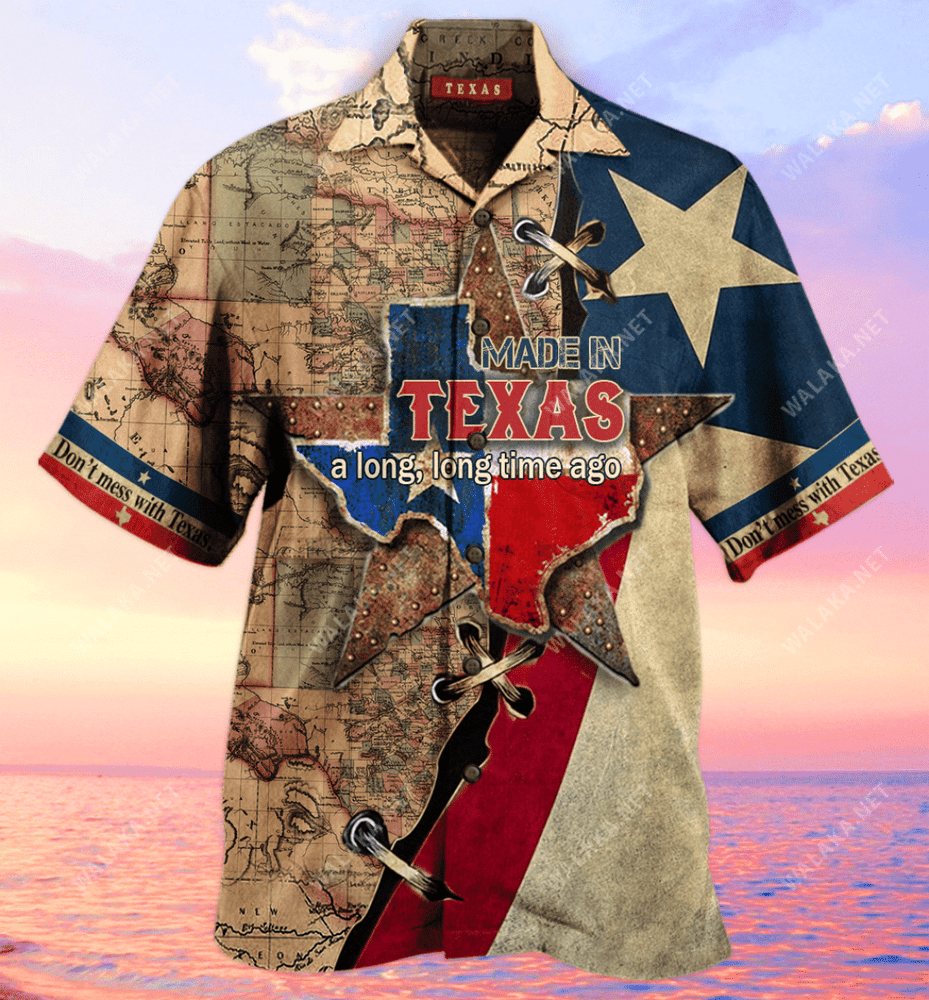 Made In Texas A Long, Long Time Ago Unisex Hawaiian Shirt