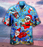 Santa Claus Dives Hawaiian Shirt