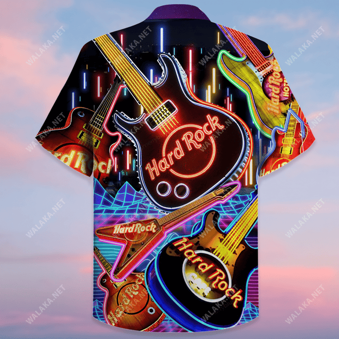Our Hearts Have Beats For Guitar Unisex Hawaiian Shirt