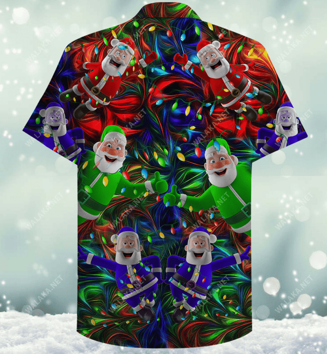 Christmas Santa Claus Stay Cool Hawaiian Shirt