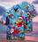 Santa Claus Dives Hawaiian Shirt