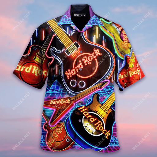 Our Hearts Have Beats For Guitar Unisex Hawaiian Shirt