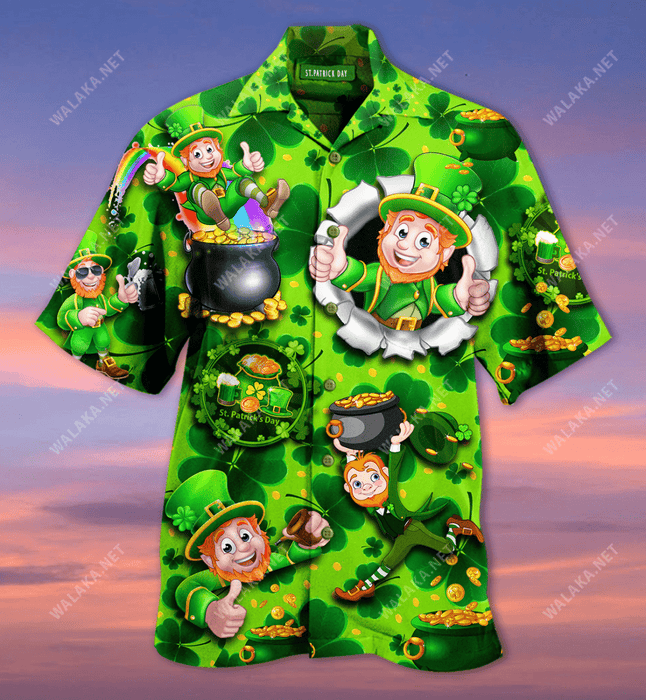 Happy Saint Patrick's Day Hawaiian Shirt