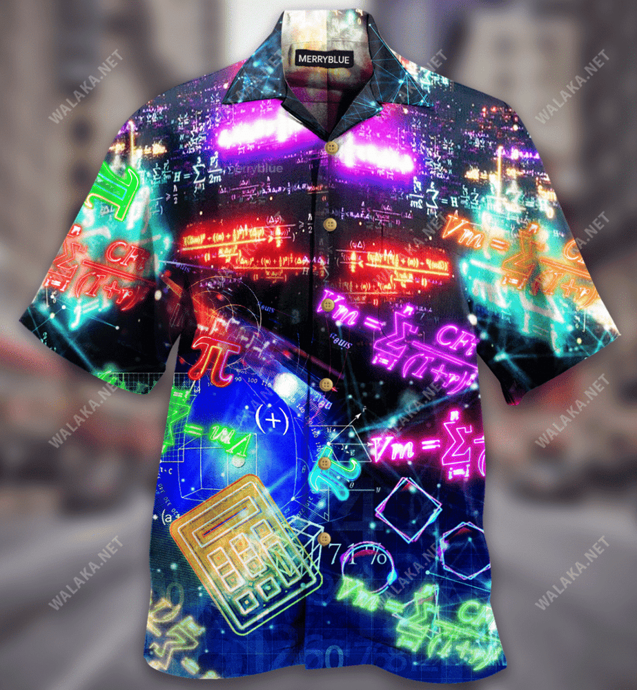 Math Makes Life Better Unisex Hawaiian Shirt