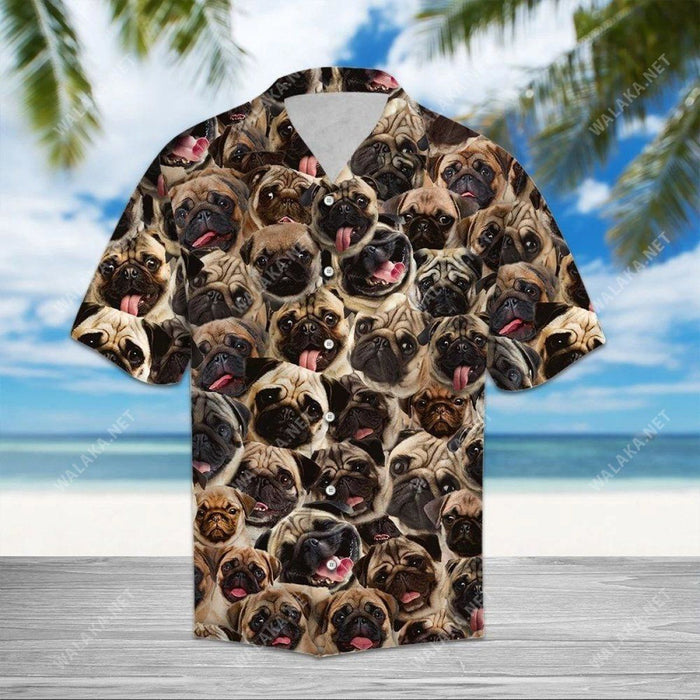 PUG AWESOME - HAWAII SHIRT