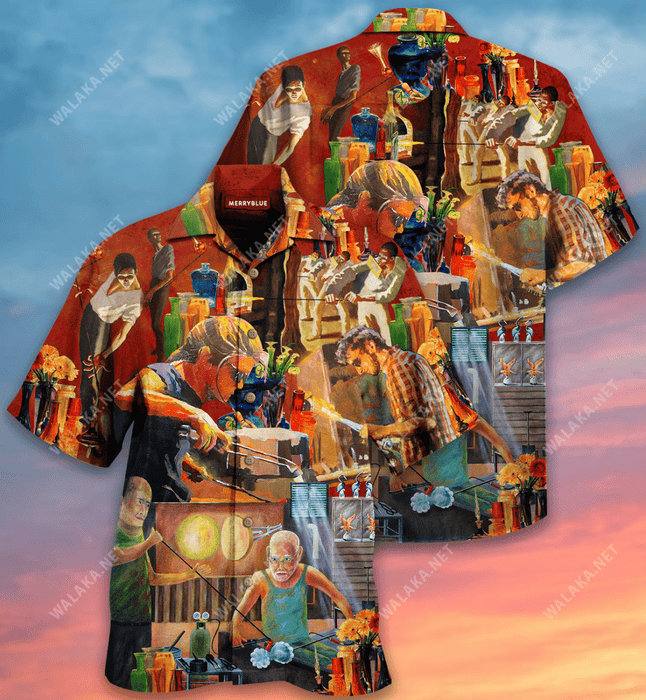 Glassblowers Are Hotter Than Your Ex Unisex Hawaiian Shirt