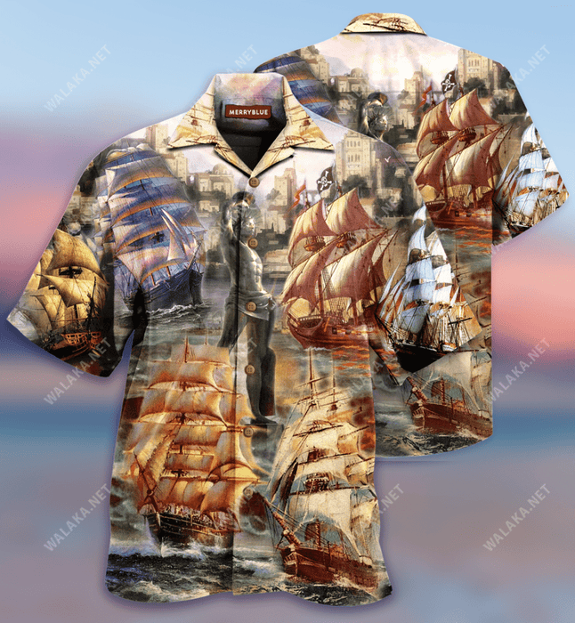 Sail Away And Enjoy Your Own Adventure Unisex Hawaiian Shirt