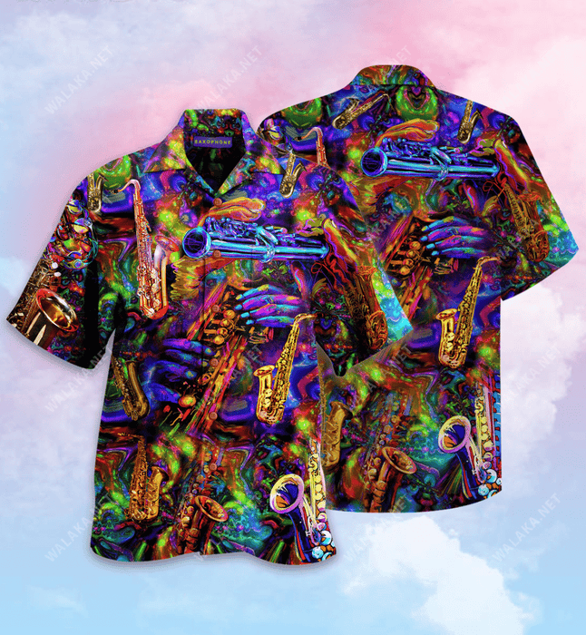 I'm Saxy And I Know It Saxophonist Hawaiian Shirt