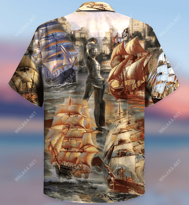 Sail Away And Enjoy Your Own Adventure Unisex Hawaiian Shirt