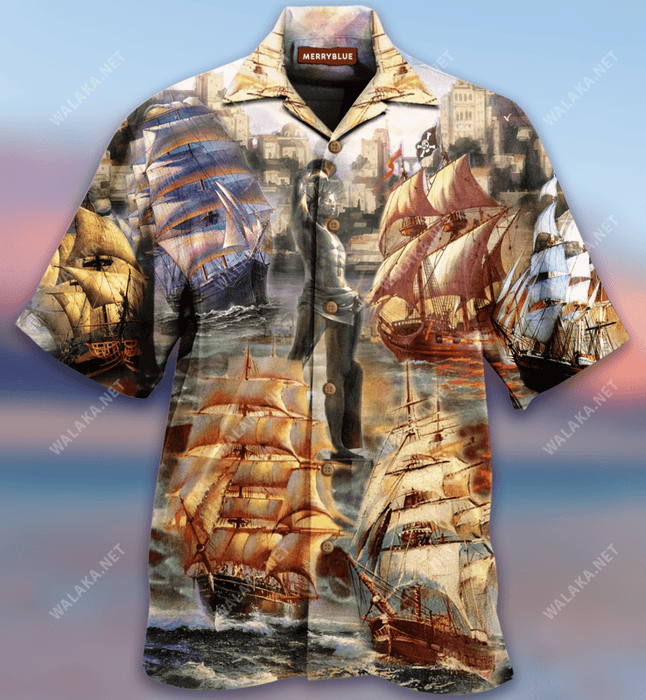 Sail Away And Enjoy Your Own Adventure Unisex Hawaiian Shirt