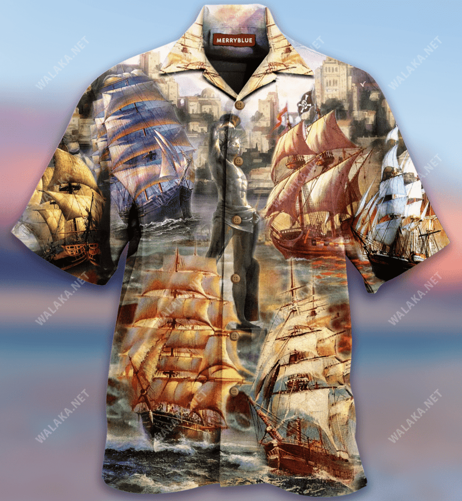 Sail Away And Enjoy Your Own Adventure Unisex Hawaiian Shirt