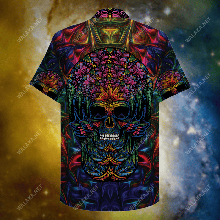 Awesome Skull Unisex Hawaii Shirt
