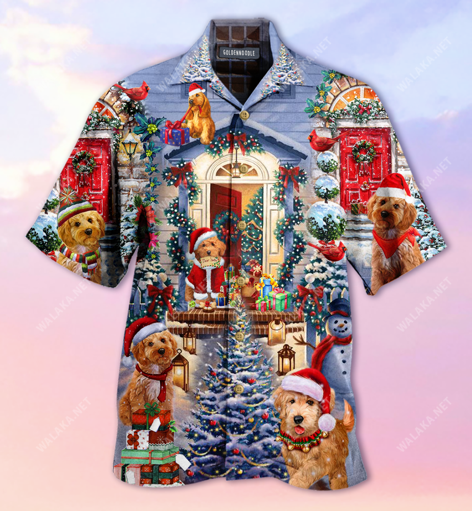 Merry Christmas Dood Dog Hawaiian Shirt