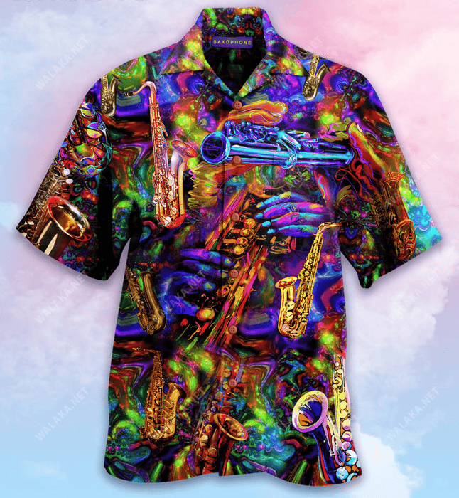 I'm Saxy And I Know It Saxophonist Hawaiian Shirt