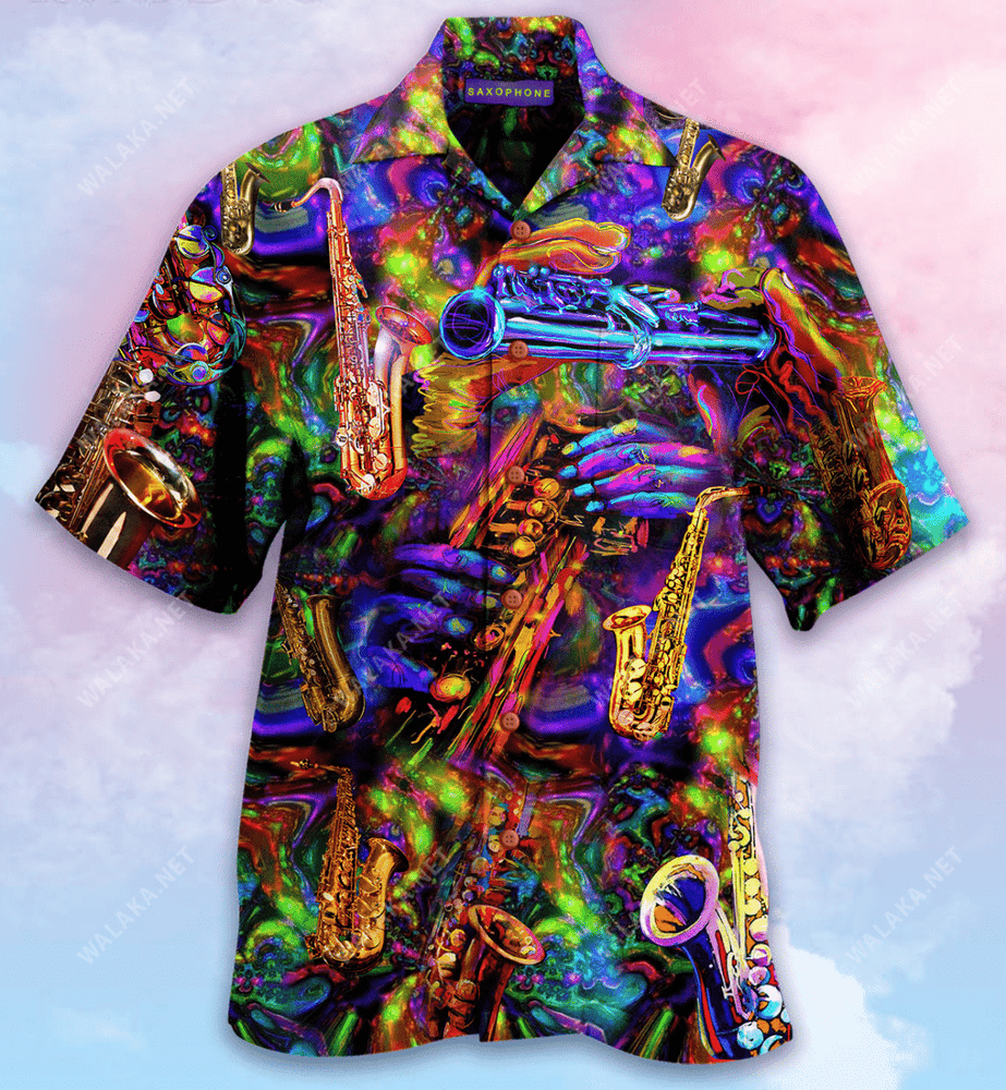 I'm Saxy And I Know It Saxophonist Hawaiian Shirt