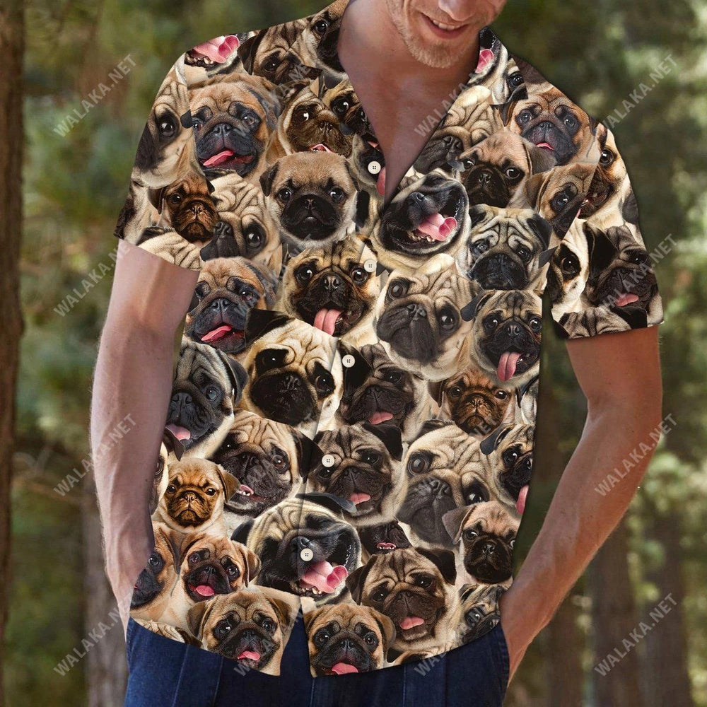 PUG AWESOME - HAWAII SHIRT