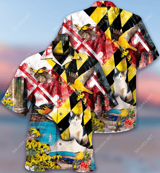 Beautiful Maryland State Hawaiian Shirt
