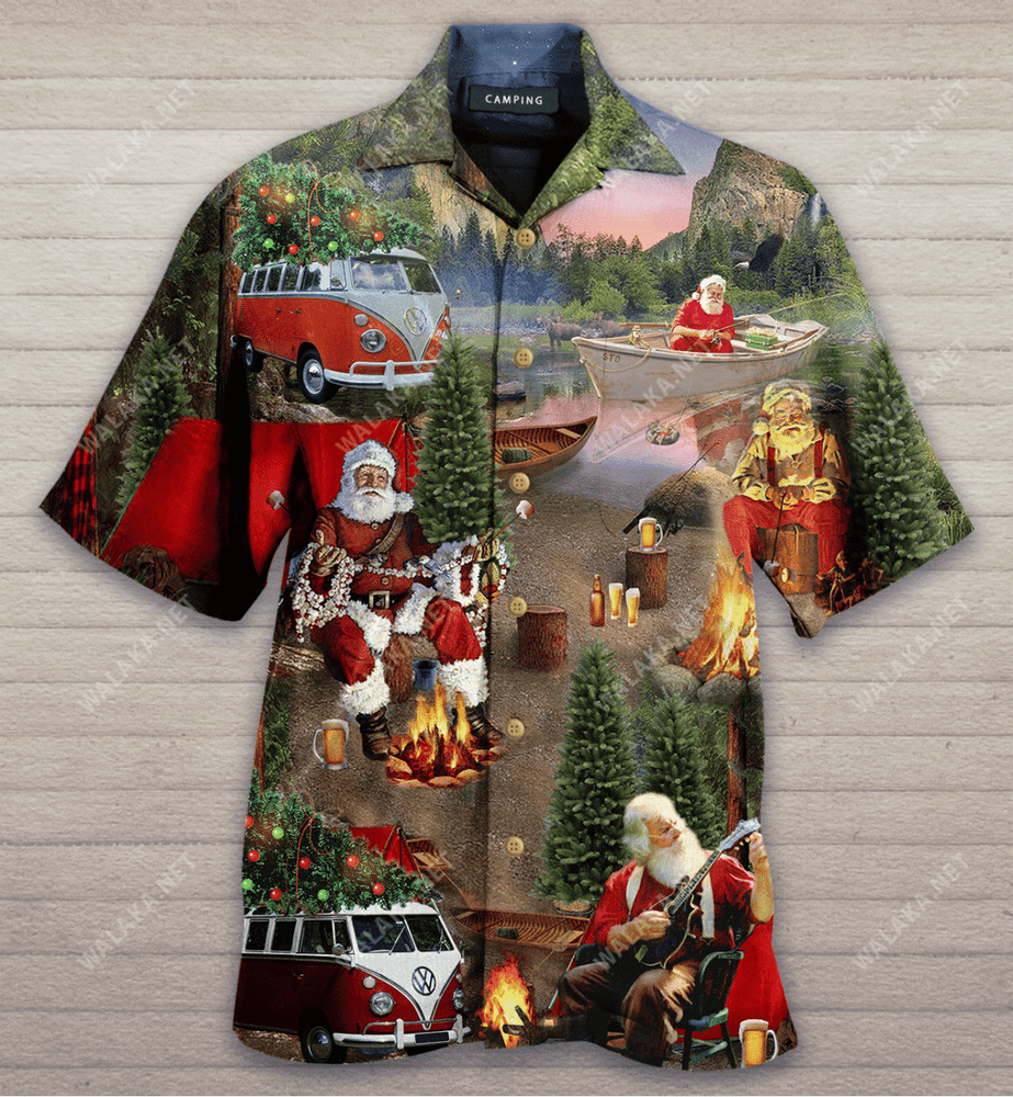 Christmas Is Better Around The Campfire Hawaiian Shirt