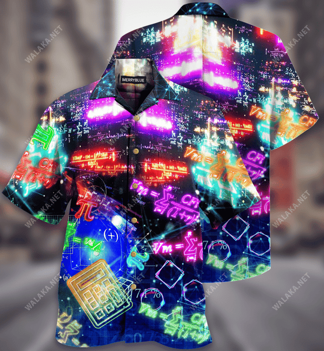 Math Makes Life Better Unisex Hawaiian Shirt